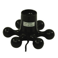 Eurolite Hexopus socket black