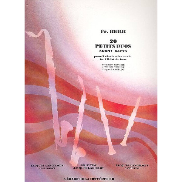 20 petits duos pour 2 clarinettes