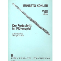 Der Fortschritt im Flötenspiel op.33 Band 1