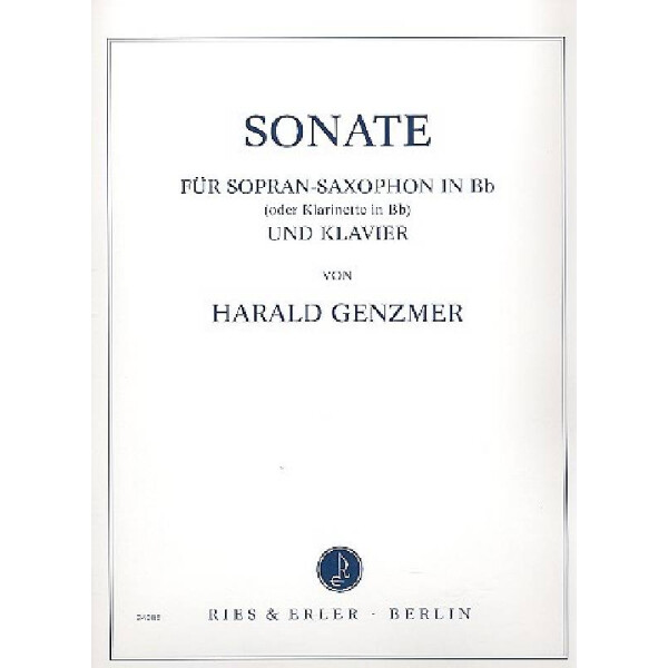Sonate für Sopransaxophon und