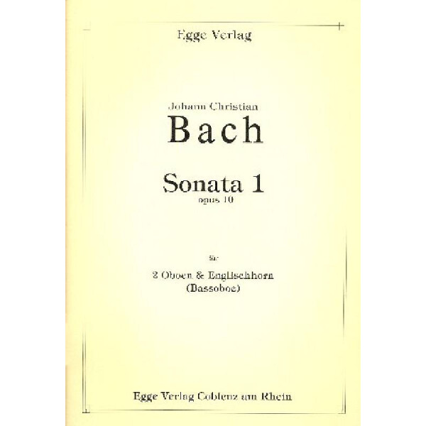 Sonate Nr.1 op.10