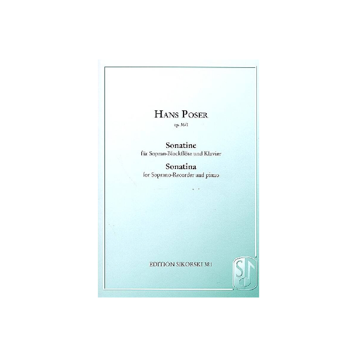 Sonatine op.36,1 für box