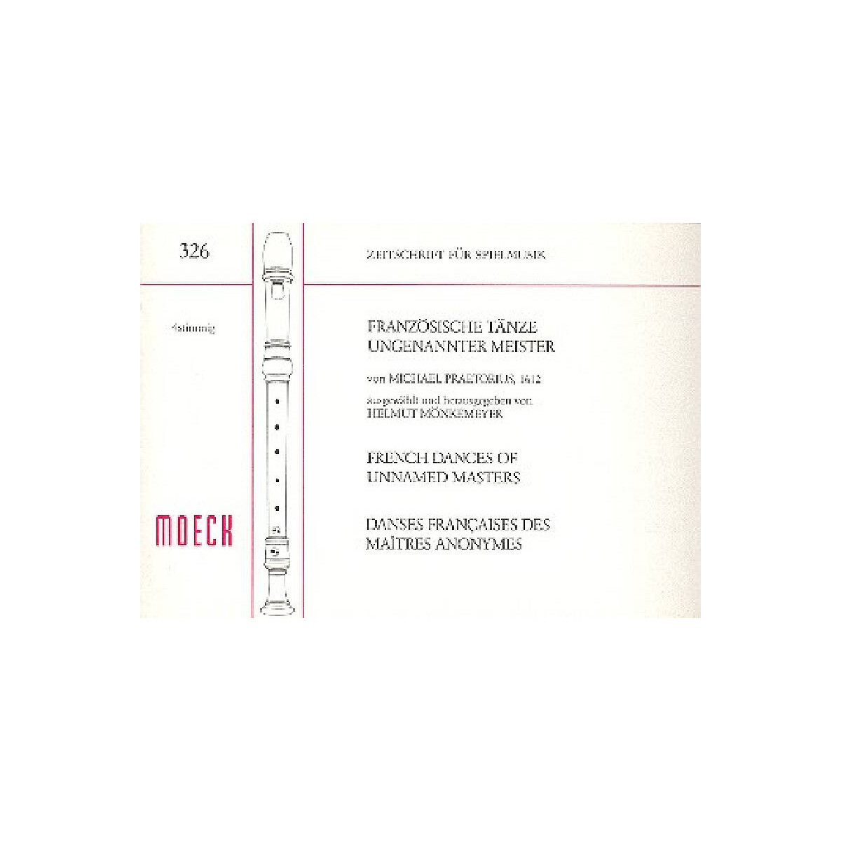 Französische Tänze ungenannter box