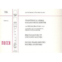 Französische Tänze ungenannter