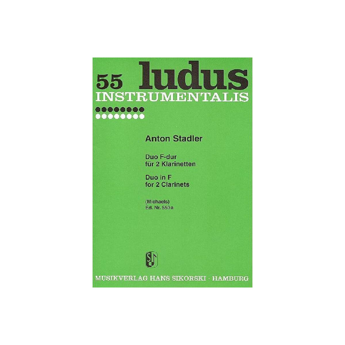 Duo F-Dur für 2 Klarinetten box