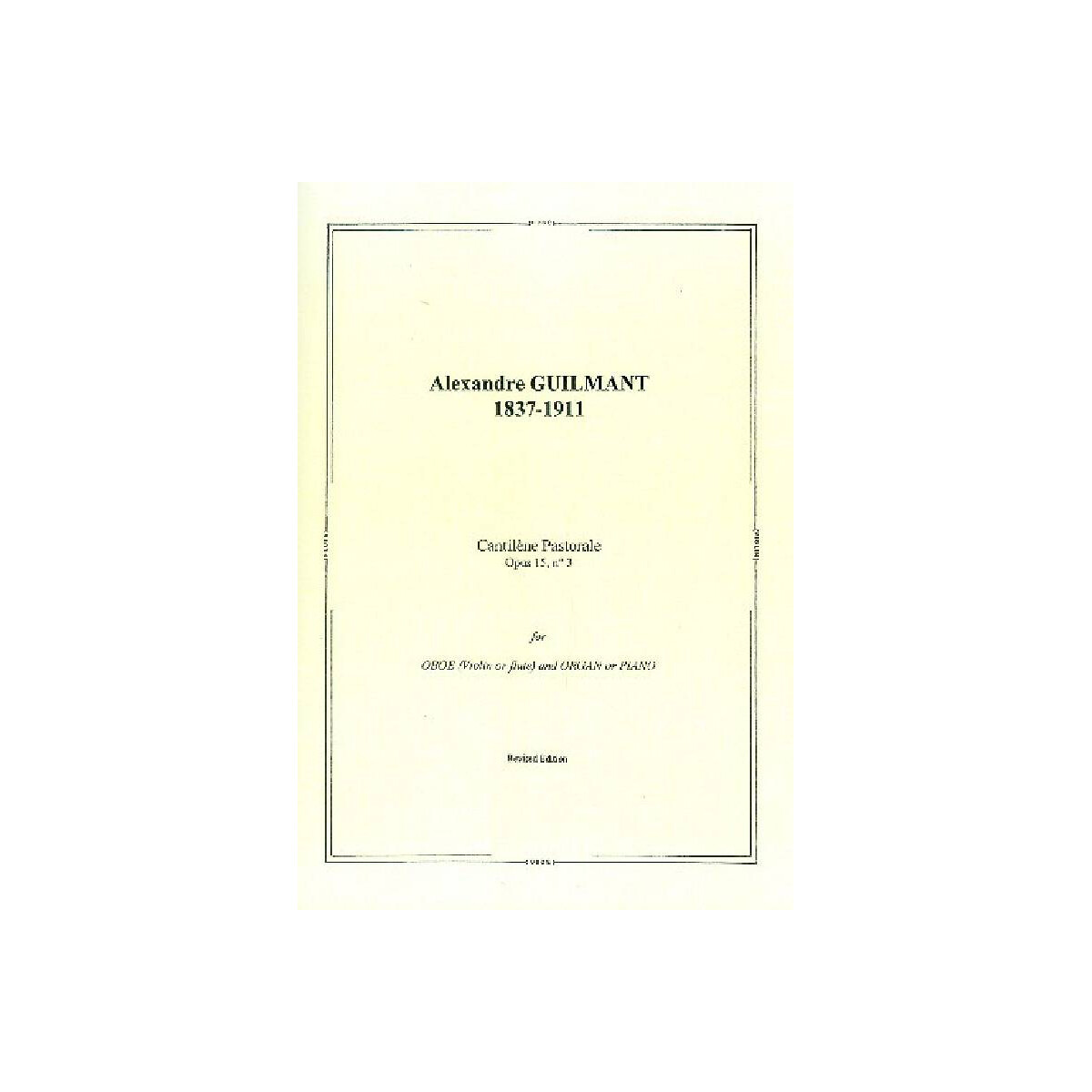Cantilène pastorale op.15,3 box