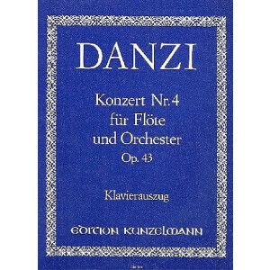 Konzert D-Dur Nr.4 op.43 für Flöte und Orchester