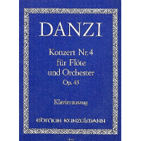 Konzert D-Dur Nr.4 op.43 für Flöte und Orchester