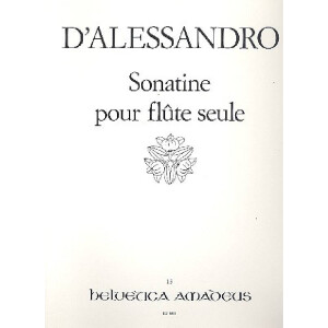 Sonatine op.19 für Flöte solo