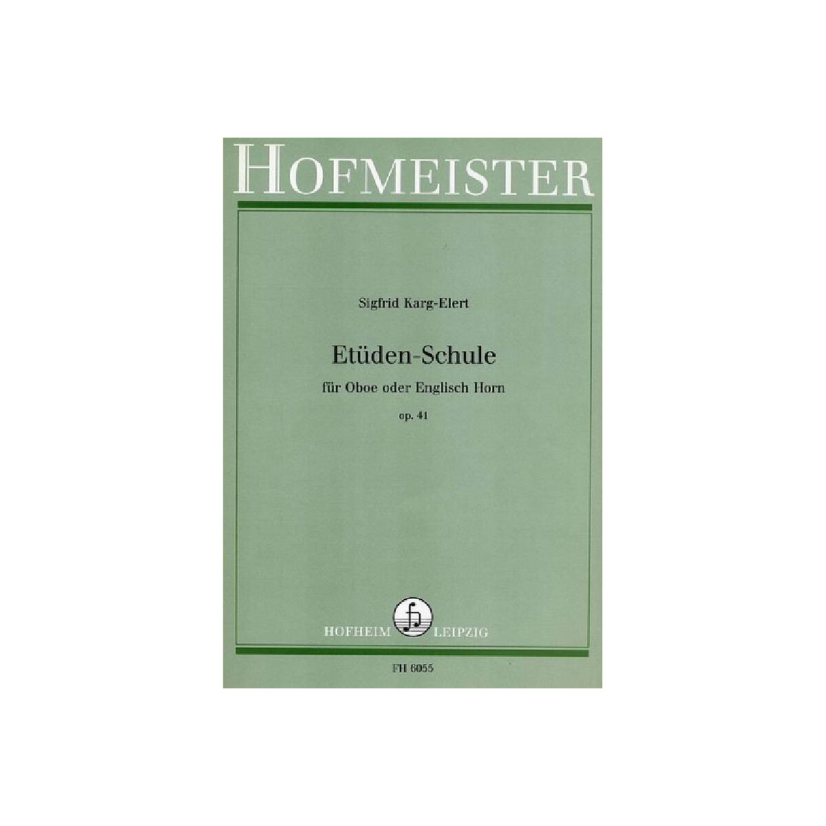 Et&uuml;denschule op.41 f&uuml;r Oboe