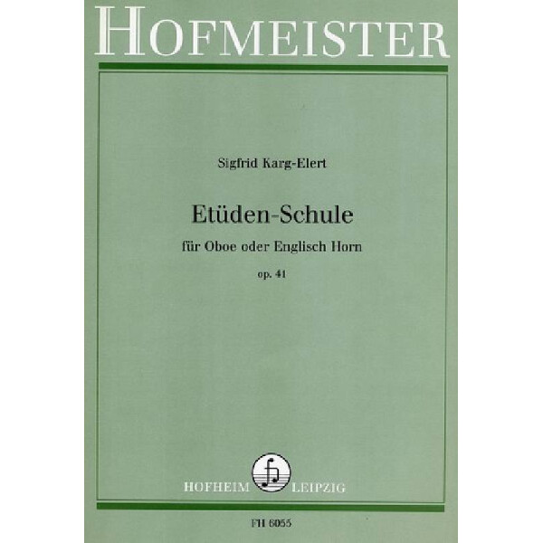 Etüdenschule op.41 für Oboe