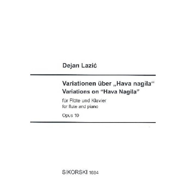 Variationen über Hava nagila op.10