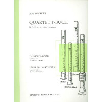 Quartett-Buch für 4 Blockflöten (SATB)