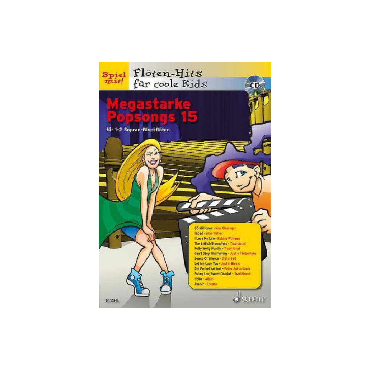 Megastarke Popsongs Band.15 (+CD) box