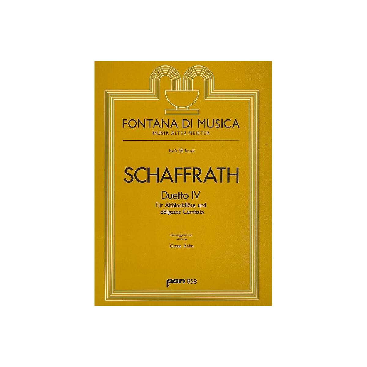 Duett Nr.4 f&uuml;r Altblockfl&ouml;te und