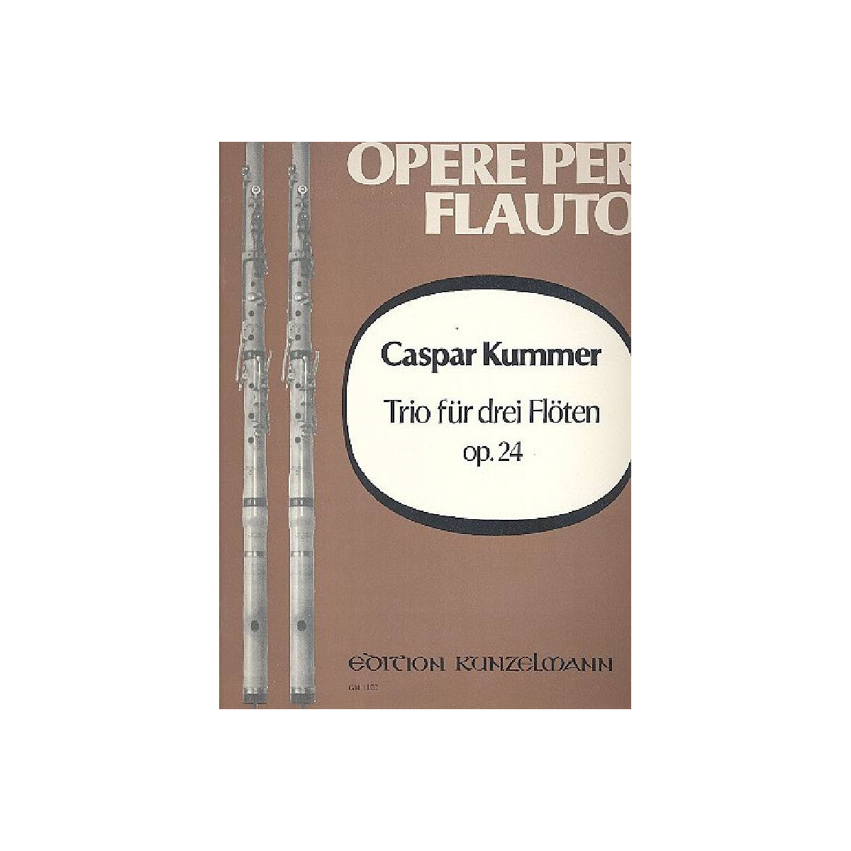 Trio op,24 für 3 Flöten box