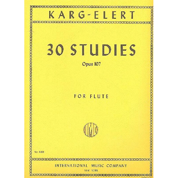 30 Studies op.107
