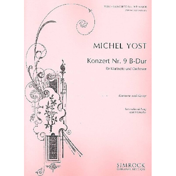 Konzert B-Dur Nr.9 für Klarinette