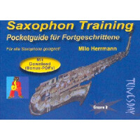 Pocketguide Saxophon Training (+MP3-Download)