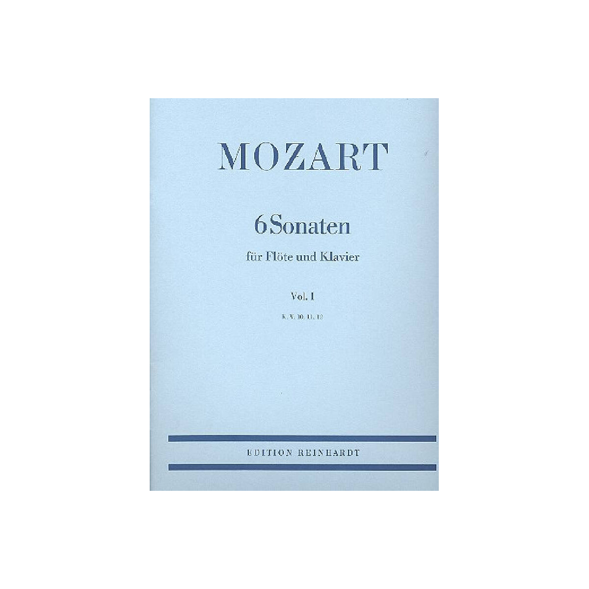 6 Sonaten Band 1 (KV10-12) box