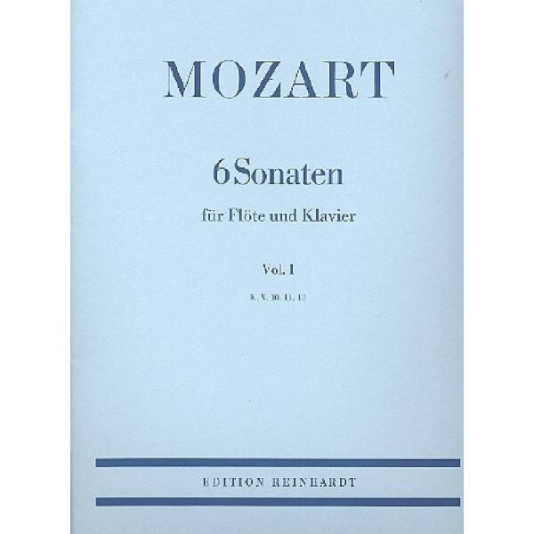 6 Sonaten Band 1 (KV10-12)