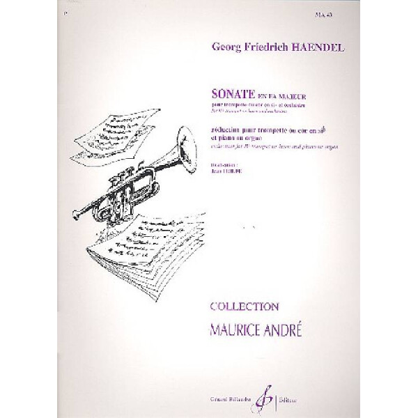 Sonate fa majeur pour trompette