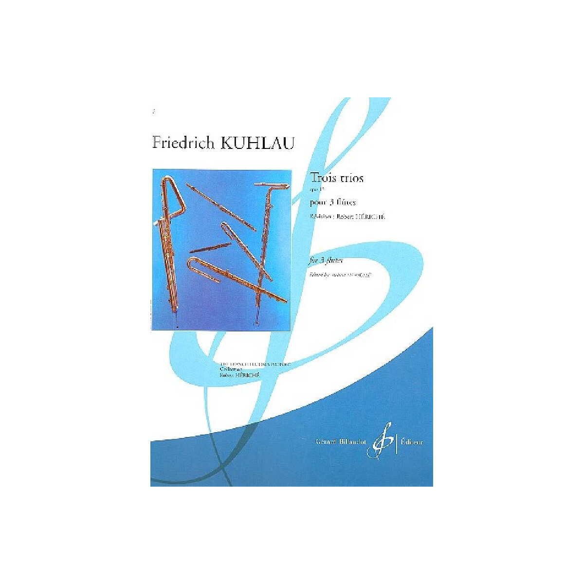 3 trios op.13 pour 3 flûtes box