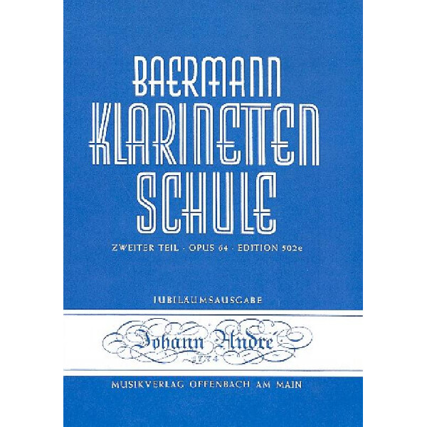 Klarinettenschule Band 5 Zweiter Teil op.64