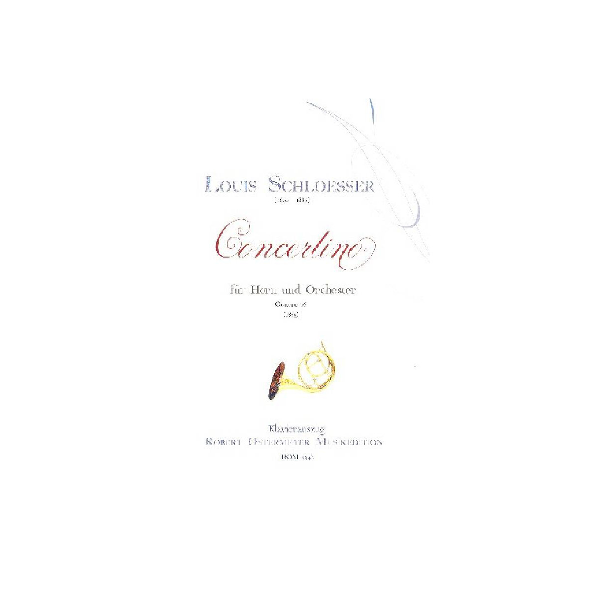 Concertino op.16 für Horn und Orchester