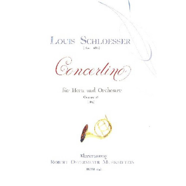 Concertino op.16 für Horn und Orchester