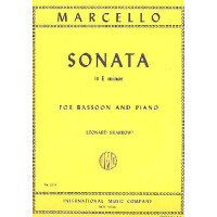 Sonata e minor for bassoon and