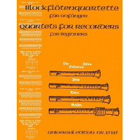 Blockflötenquartette für Anfänger