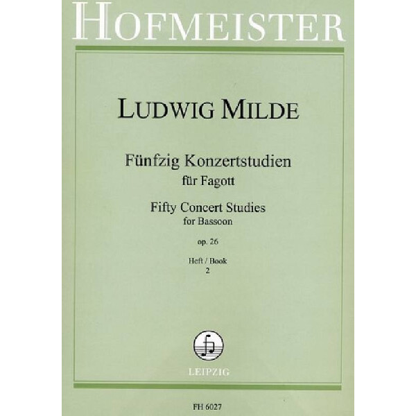 50 Konzertstudien op.26 Band 2 (Nr.26-50)
