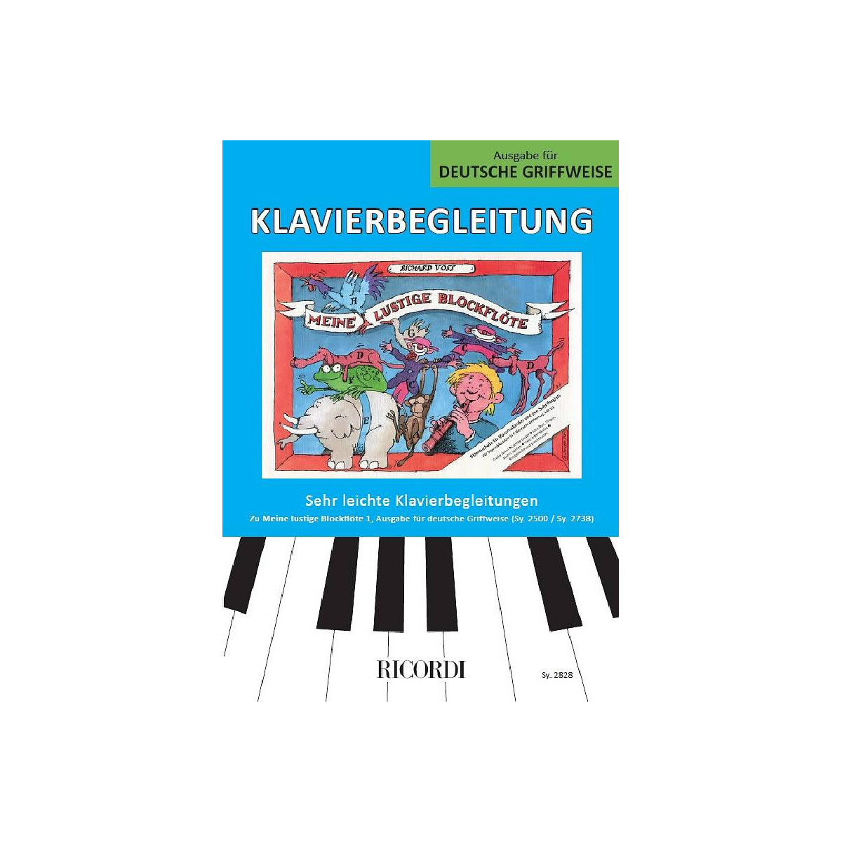 Meine lustige Blockflöte - Klavierb box