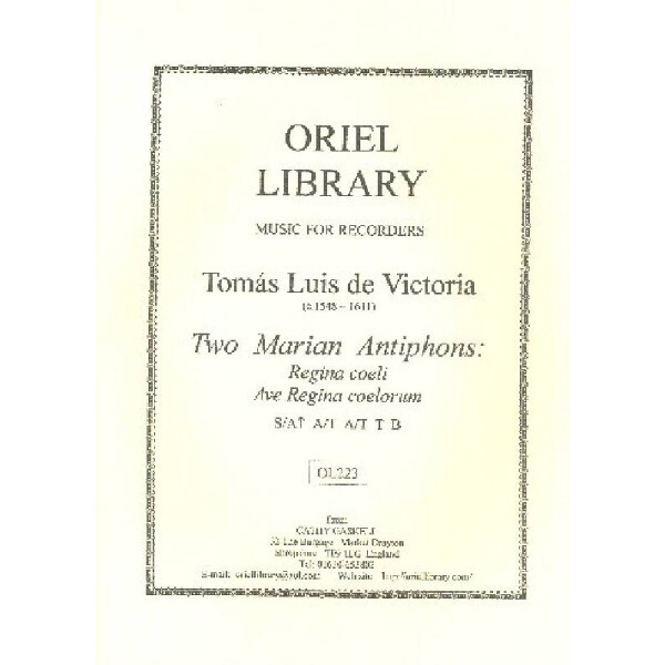 2 Marian Antiphons