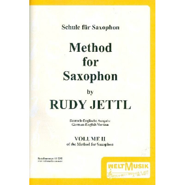 Schule für Saxophon Band 2