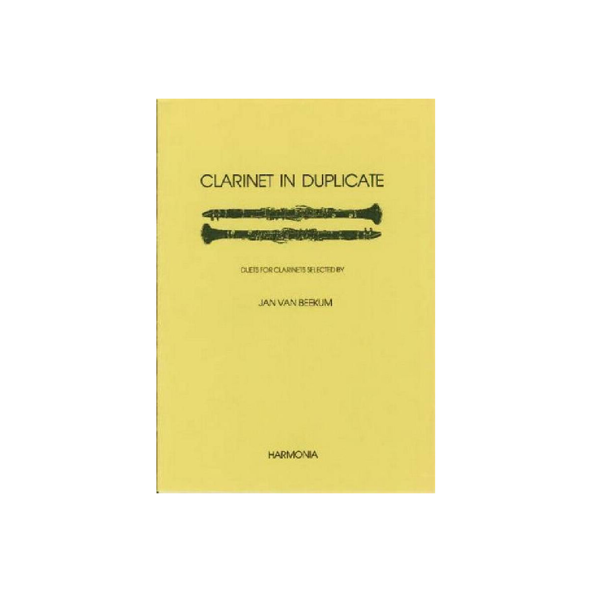 Clarinet in Duplicate Duets for box