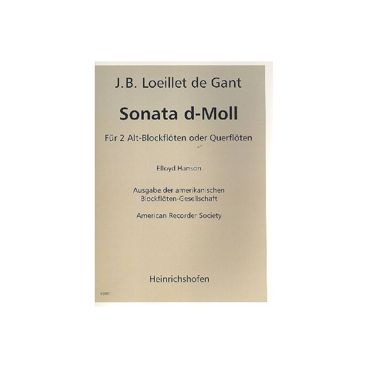 Sonate d-Moll box