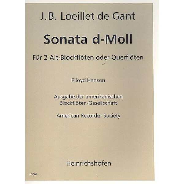 Sonate d-Moll