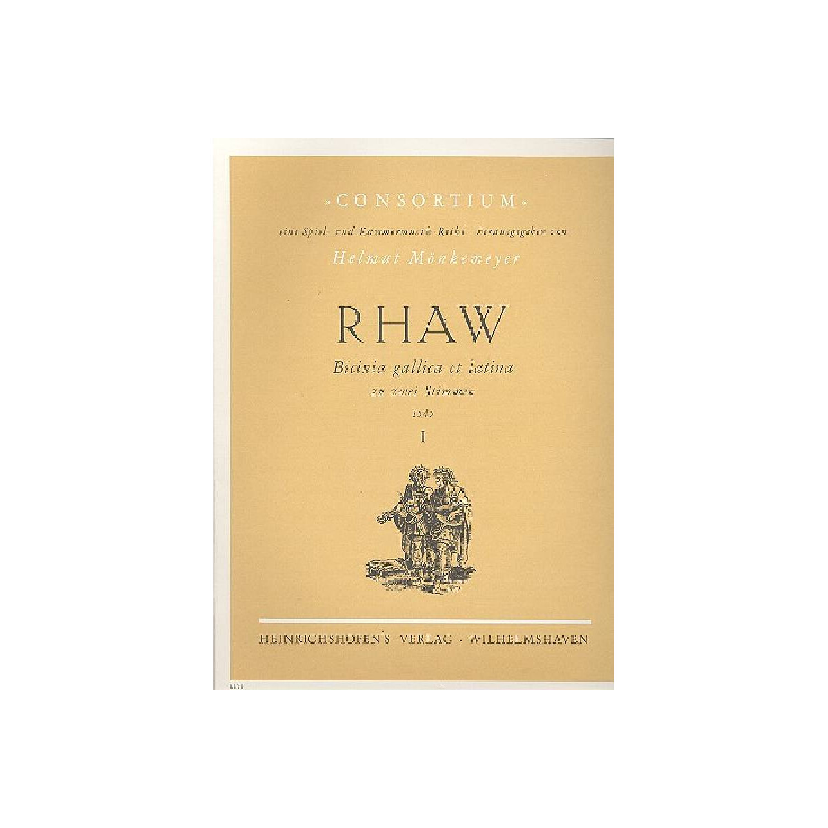 Bicinia gallica et latina Band 1 box