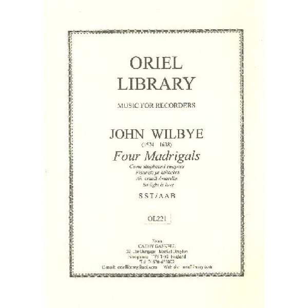 4 Madrigals