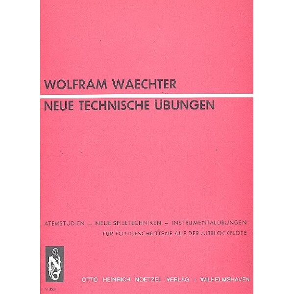 Neue technische Übungen Atemstudien,