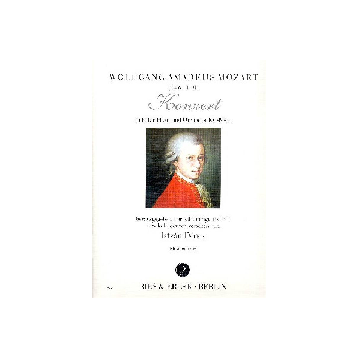Konzert E-Dur KV494a für Horn und O box