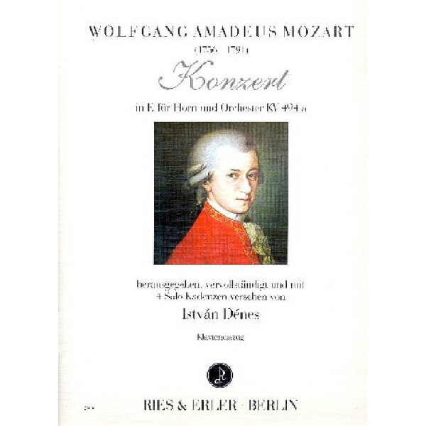 Konzert E-Dur KV494a für Horn und Orchester