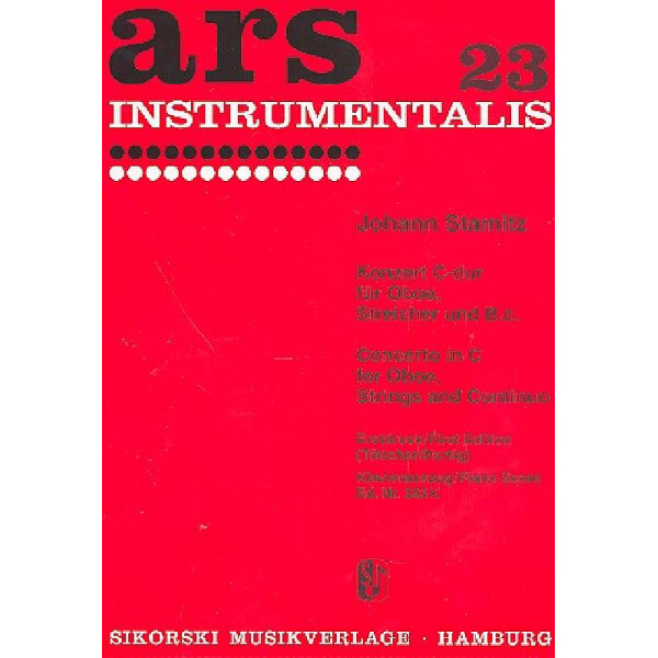 Konzert C-Dur für Oboe, Streicher