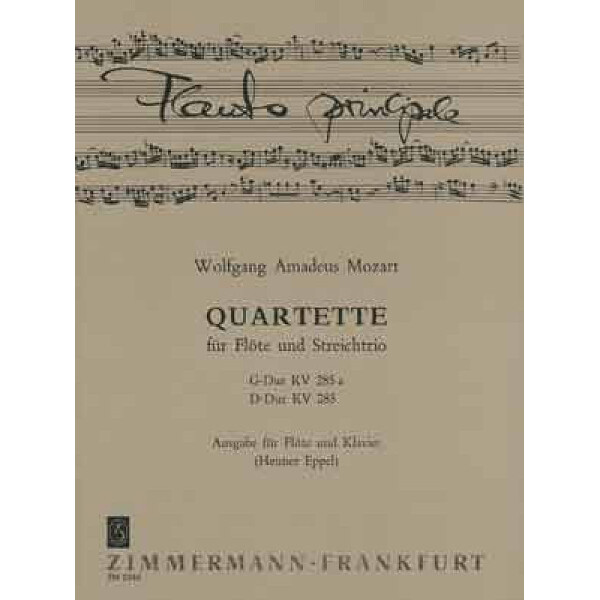 Quartette G-Dur KV285a und D-Dur KV285