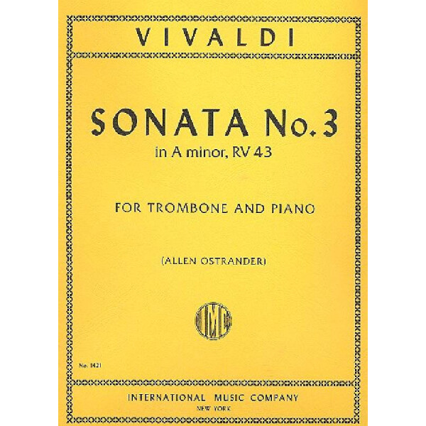 Sonata a minor no.3