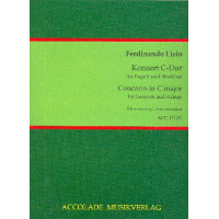 Konzert C-Dur für Fagott und Streicher