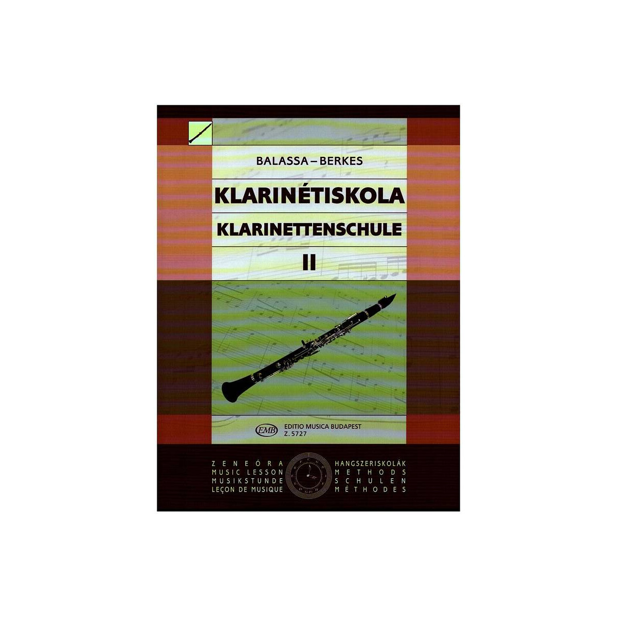 Klarinettenschule Band 2 (dt/un) box