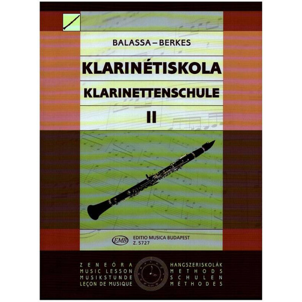 Klarinettenschule Band 2 (dt/un)